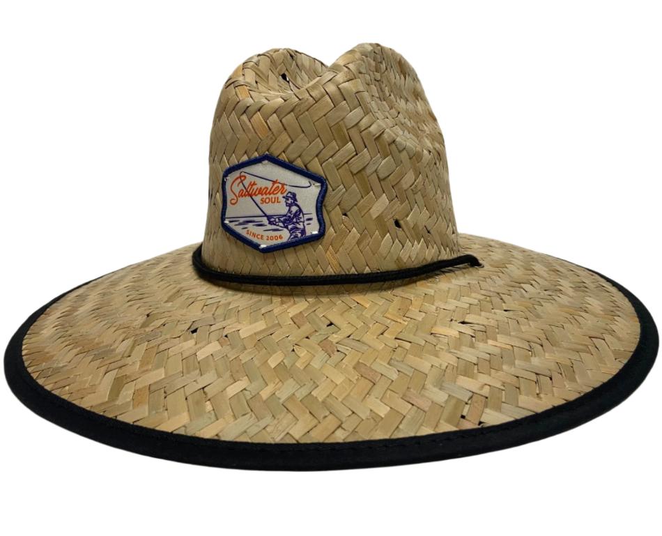 Salt Water Soul Woven Straw Hats w/ Patch