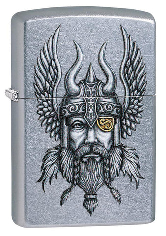 Viking Warrior Design Zippo Lighter