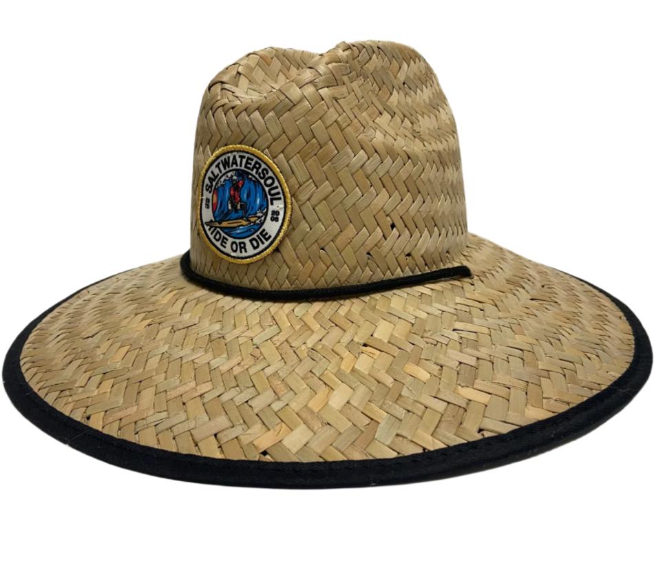 Salt Water Soul Woven Straw Hats w/ Patch