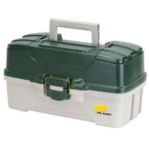 Plano 3-Tray Tackle Box - Green/White