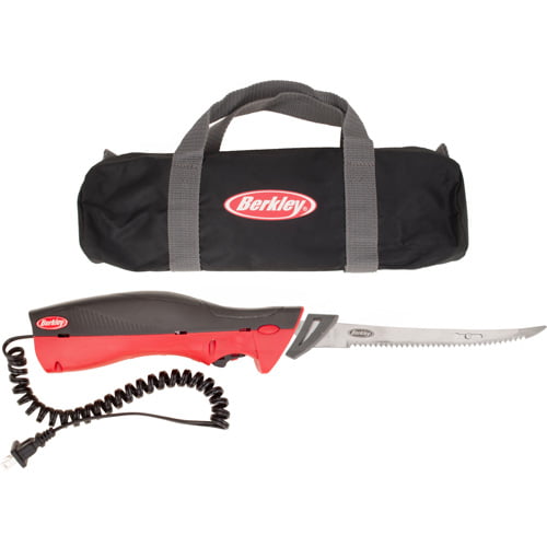 Berkley 110V Electric Fillet Knife & Case - 8"