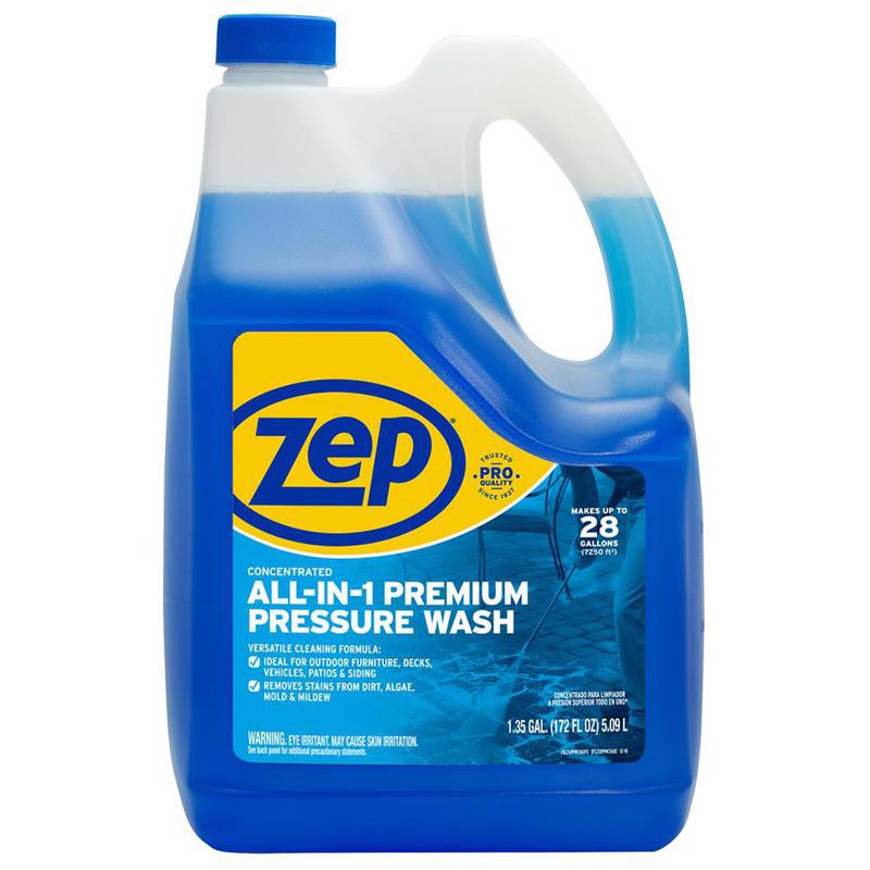 Zep Concentrated All-in-One Premium Pressure Wash Formula - 1.35 gal.