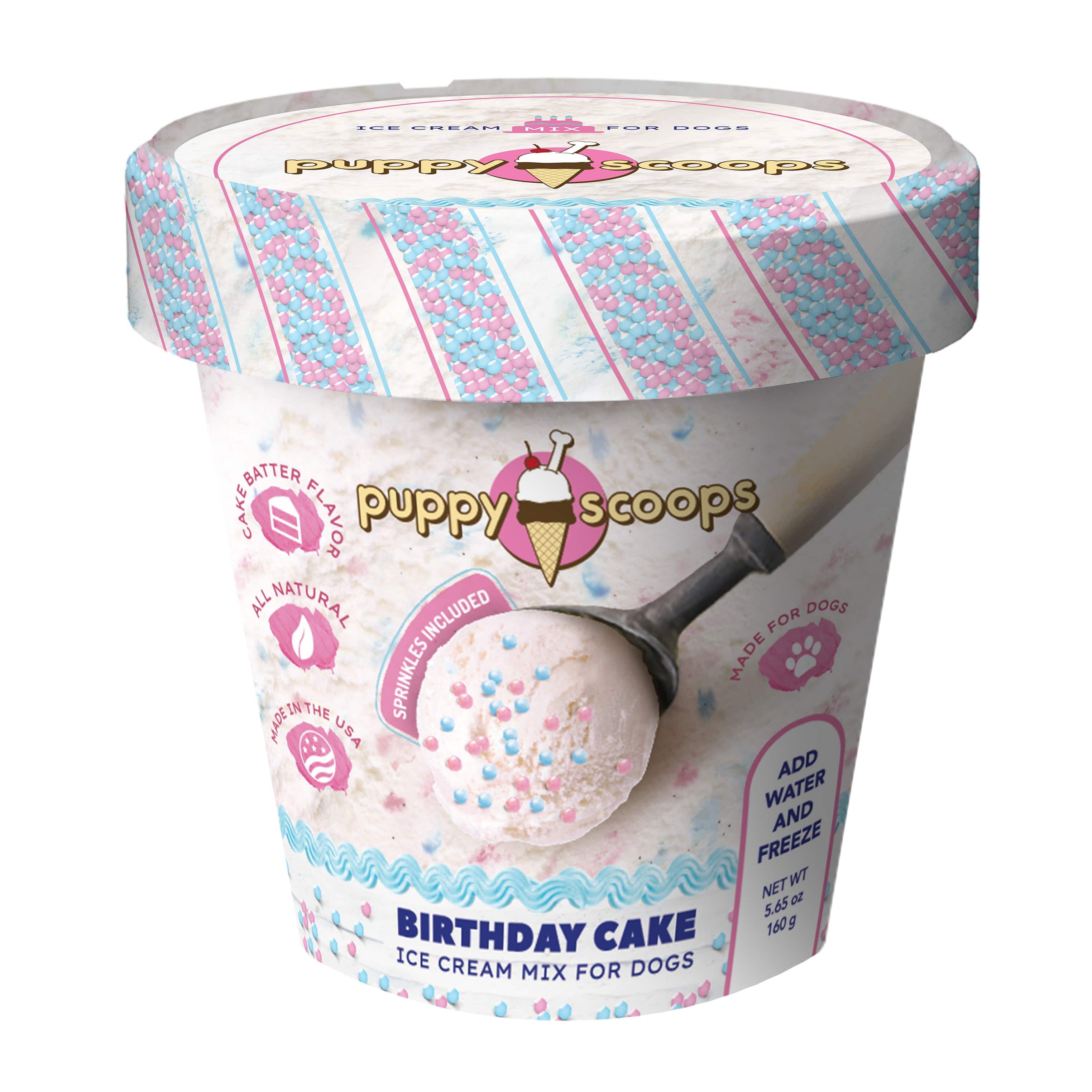 Puppy Scoops Ice Cream Mix for Dogs