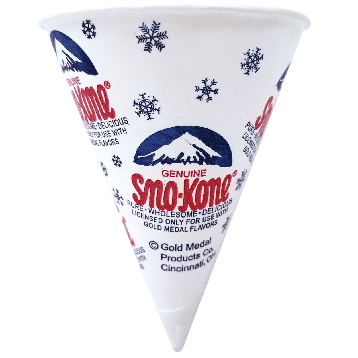 Sno-Kone 6 oz. Wax Paper Cups - 200 pc.