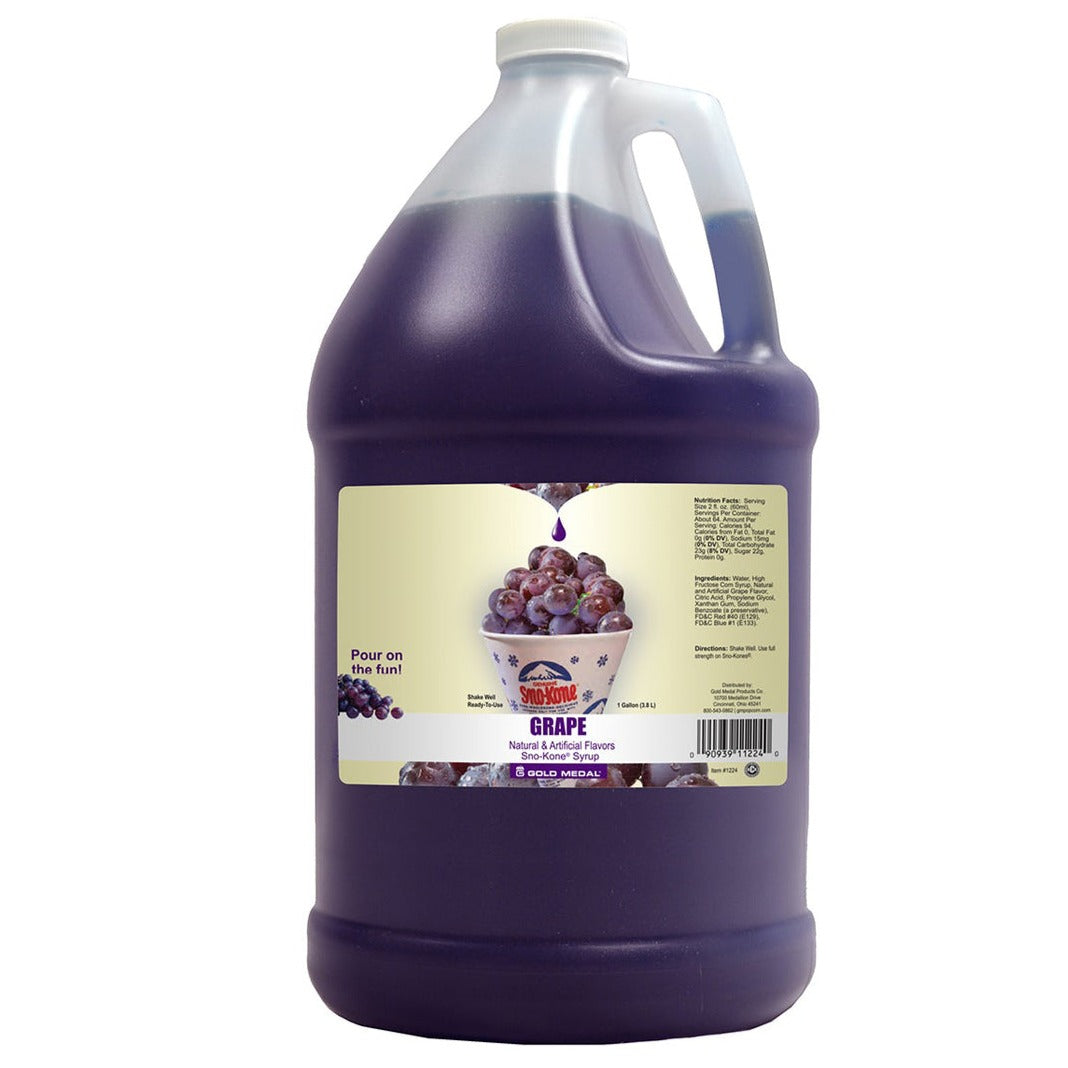 Sno-Kone Shaved Ice Flavoring Syrup - 1 Gal.