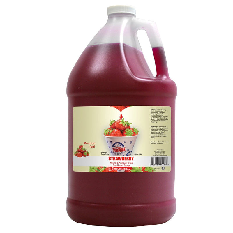 Sno-Kone Shaved Ice Flavoring Syrup - 1 Gal.