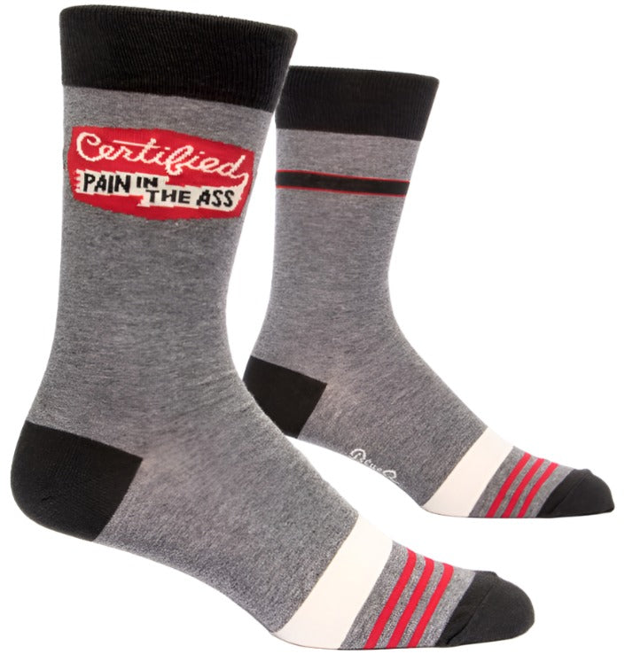 Blue Q Men's Novelty Socks