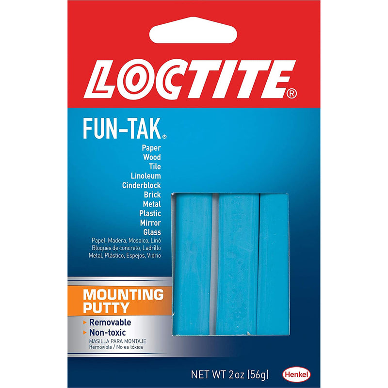 Loctite Fun-Tak Temporary Mounting Putty - 2 oz.