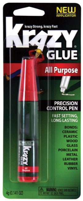 Krazy Glue Super Strength Glue (Precision Pen) - 0.14 oz.