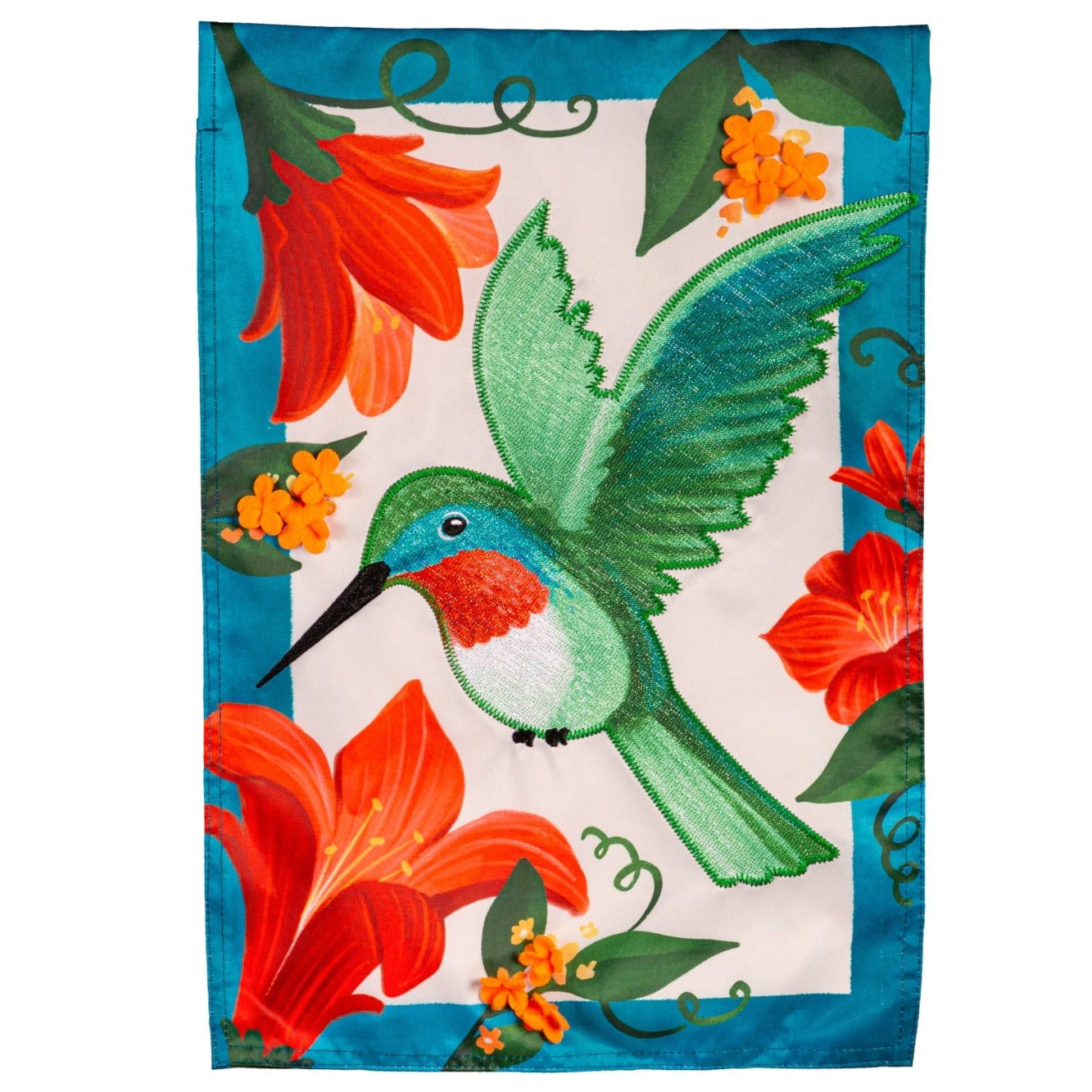 Evergreen Nature & Bird Themed Garden Flags - 12.5" x 18"