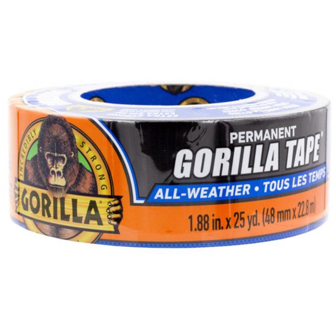 Gorilla All Weather Permanent Duct Tape - 25 yd.