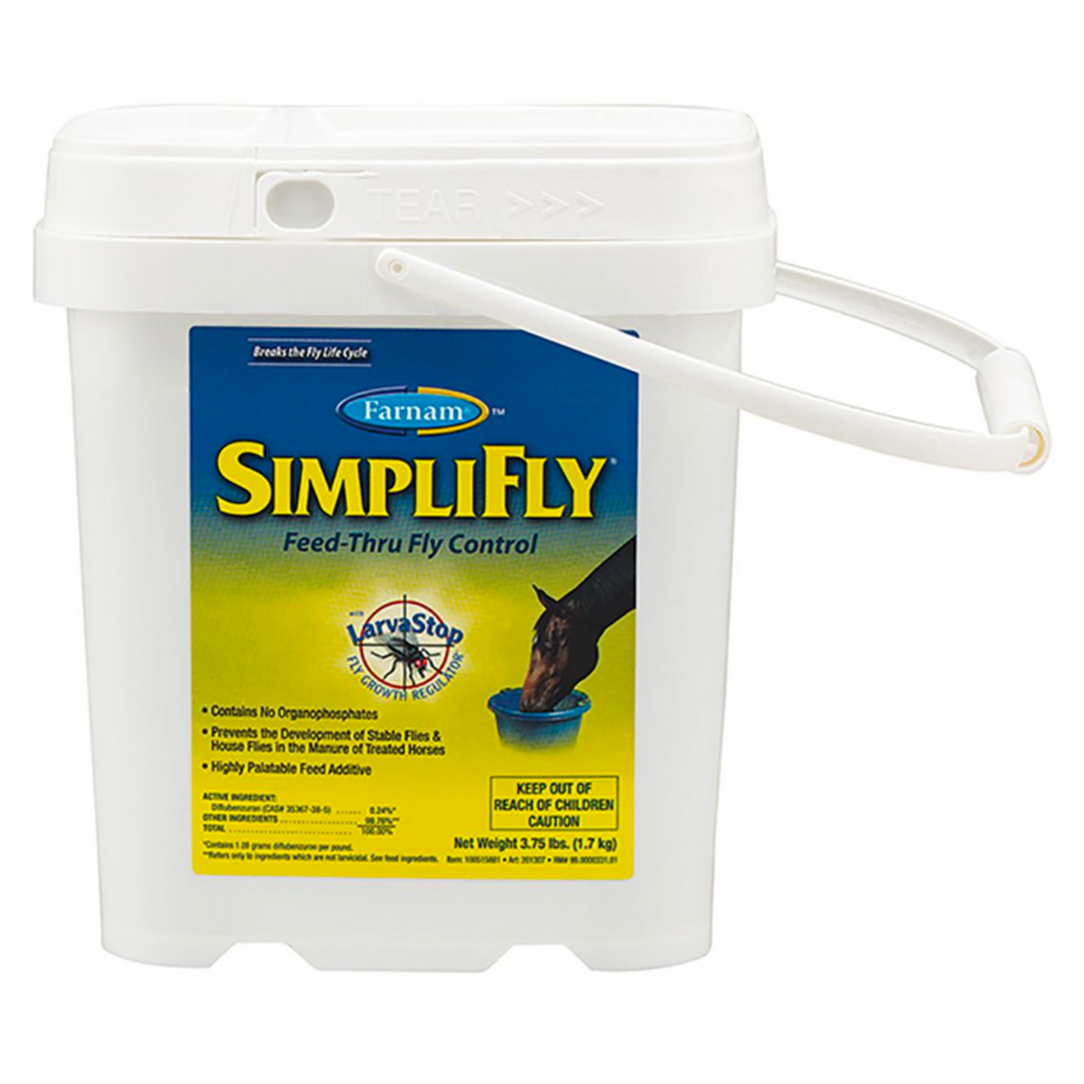 Farnam SimpliFly Feed-Thru Fly Control - 3.75 lb.