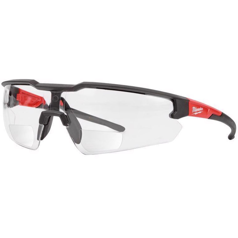 Milwaukee Anti-Scratch Magnified Safety Glasses