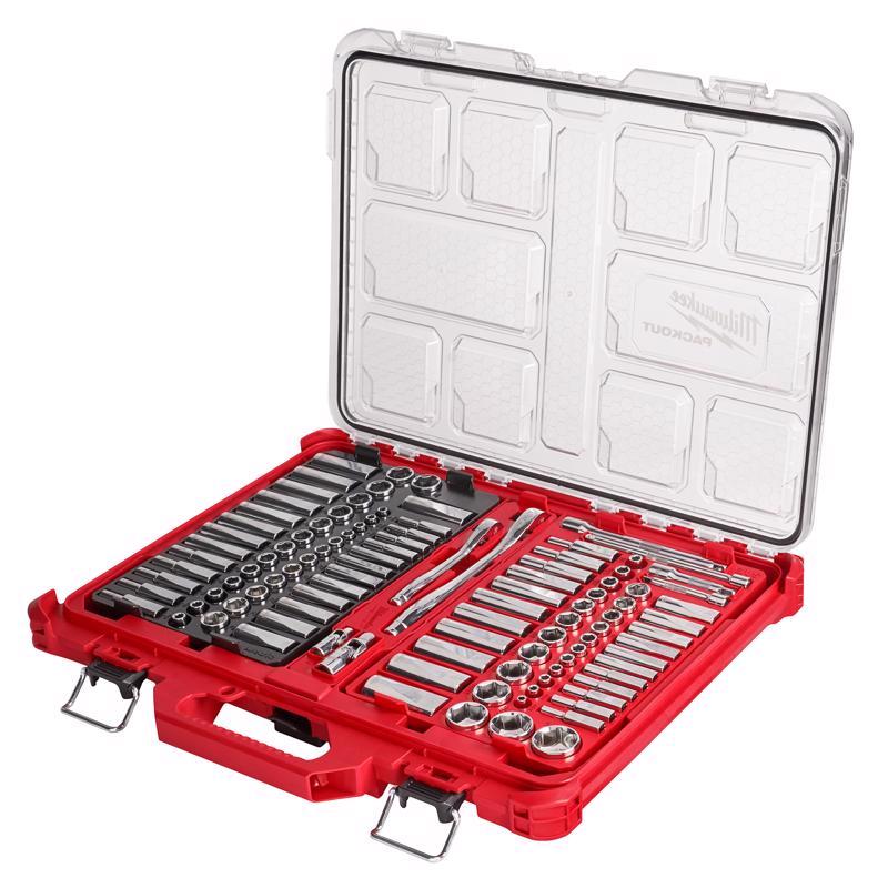 Milwaukee Metric + SAE Complete Ratchet & Socket Set - 106 pc.