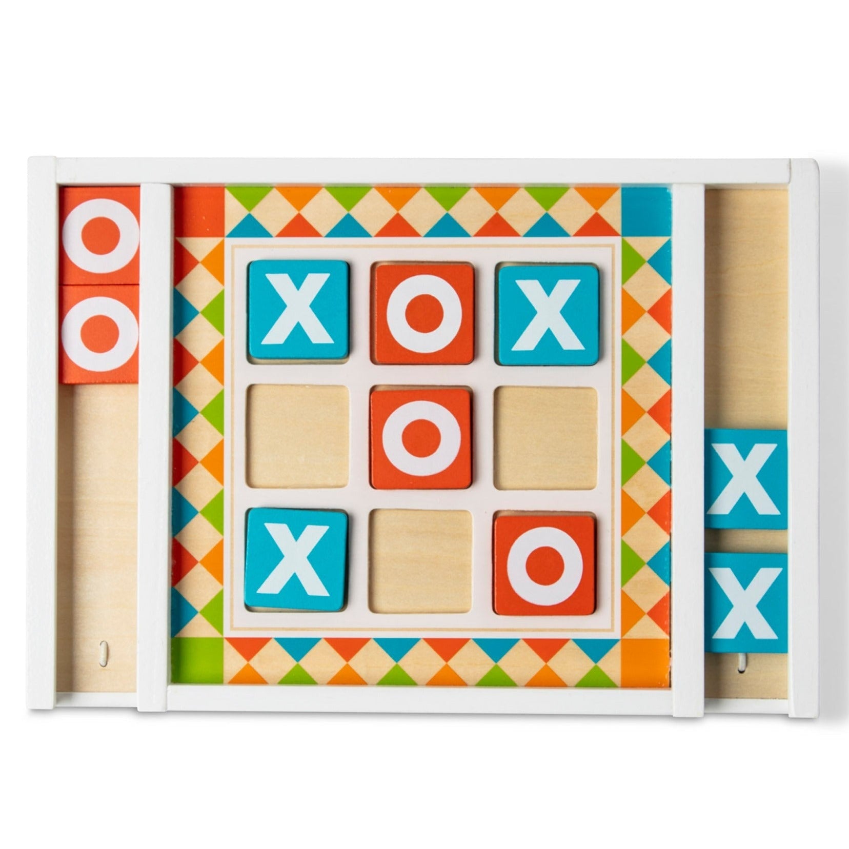 Wooden Tic-Tac-Toe Game Set