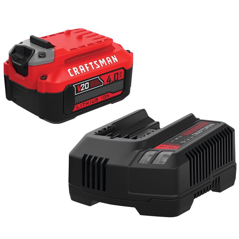 Craftsman V20 20V 4Ah Lithium-Ion Battery & Charger