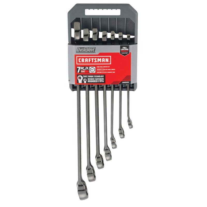 Craftsman Overdrive 6 Point SAE Wrench Set - 7 pc.