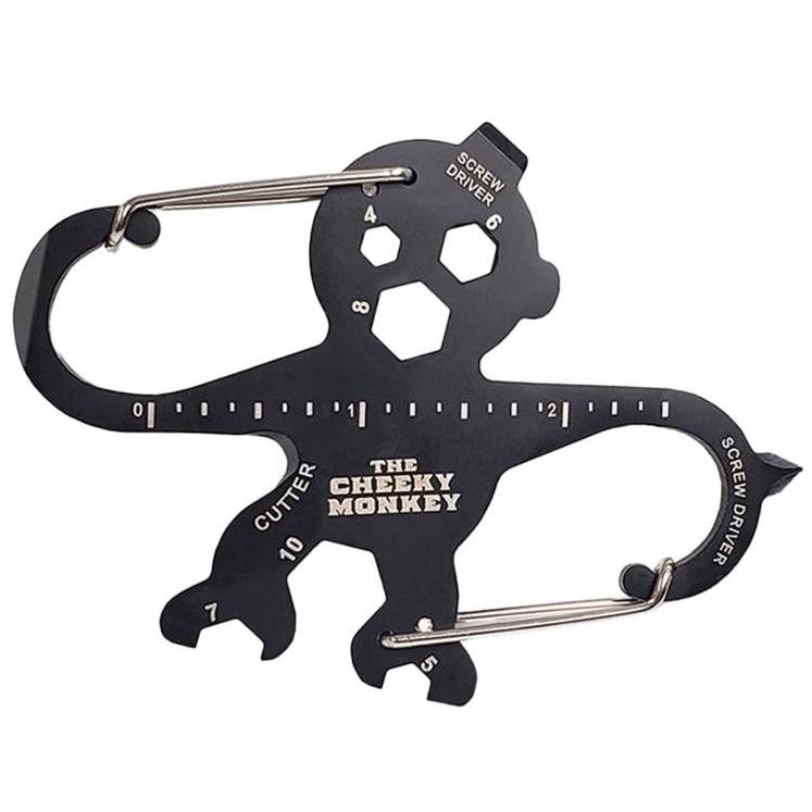 Trixie & Milo Cheeky Monkey Carabiner Multitool