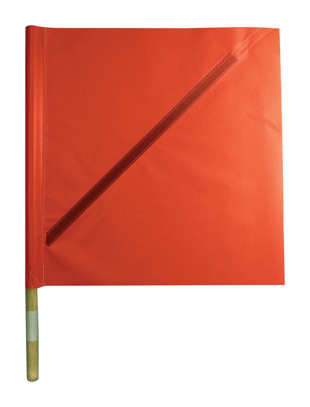 Orange Safety Flag - 18"