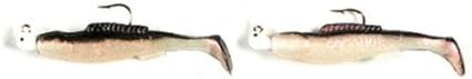 H & H Cocahoe Minnow Double Rigs, 3", .25 oz. Jig Head