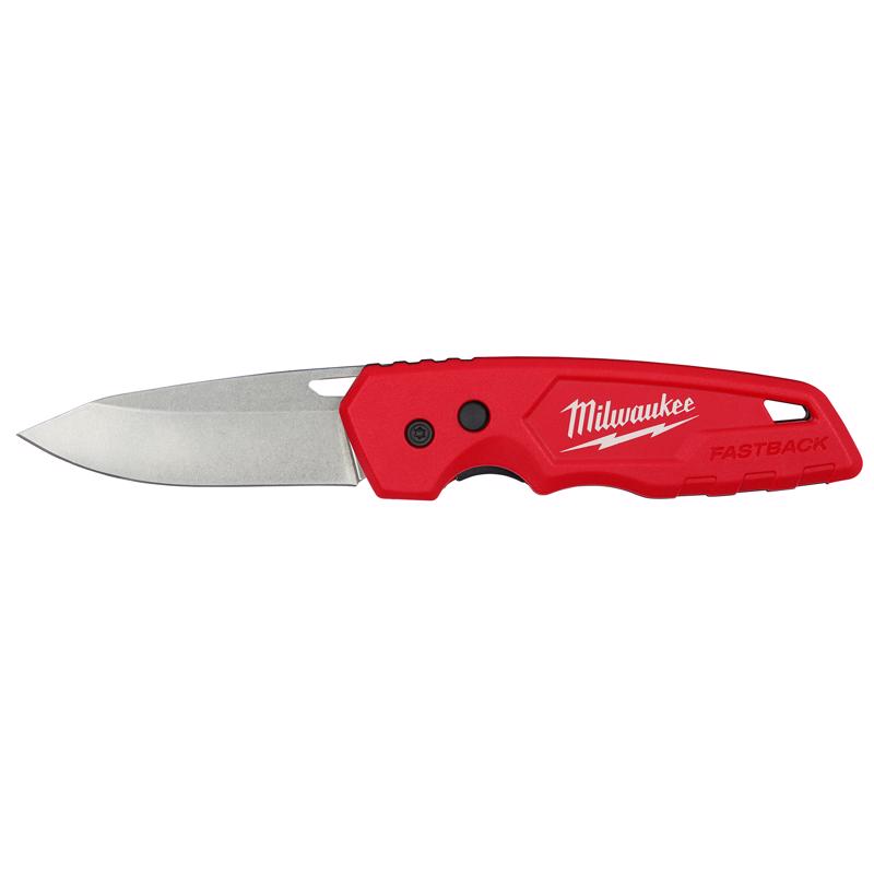 Milwaukee Fastback Press & Flip Folding Knife - 2.5"