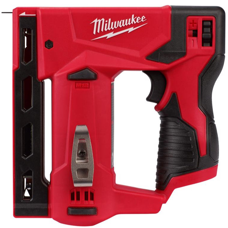 Milwaukee M12 3/8" D-Handle Battery Crown Stapler (Tool Only)