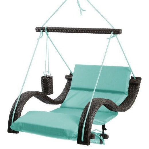 Low Country Lounger Hanging Wicker Chair