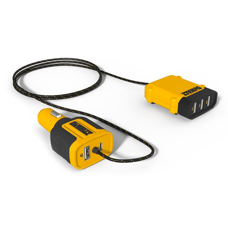 DeWalt 5-Port Front & Back Seat Mobile USB PD Charger