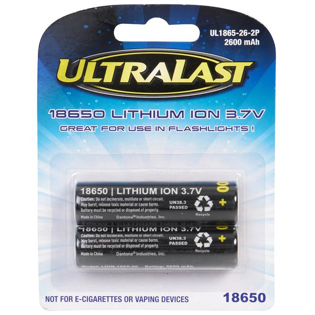 UltraLast Lithium Rechargeable Solar Lighting Batteries