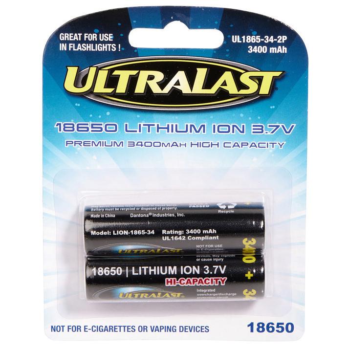 UltraLast Lithium Rechargeable Solar Lighting Batteries