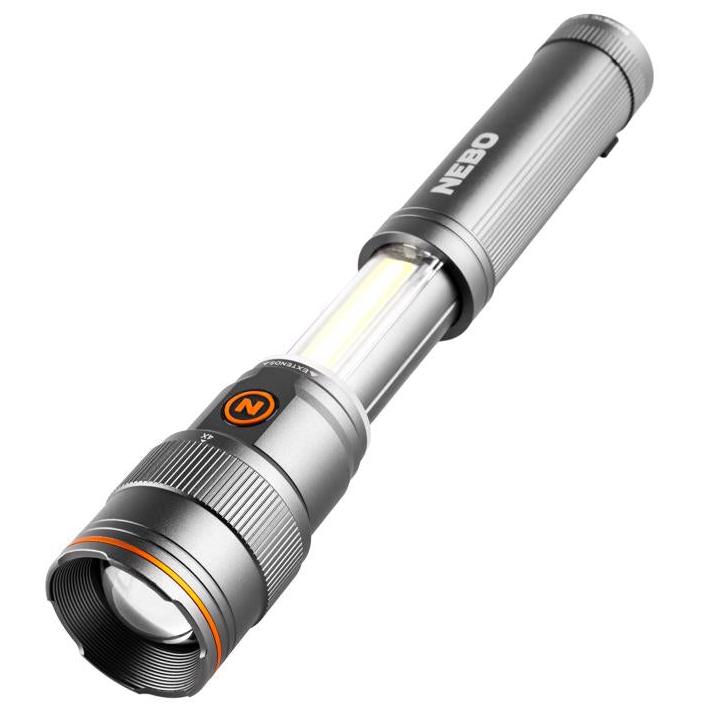 NEBO Franklin Slide-Action Rechargeable LED Flashlight