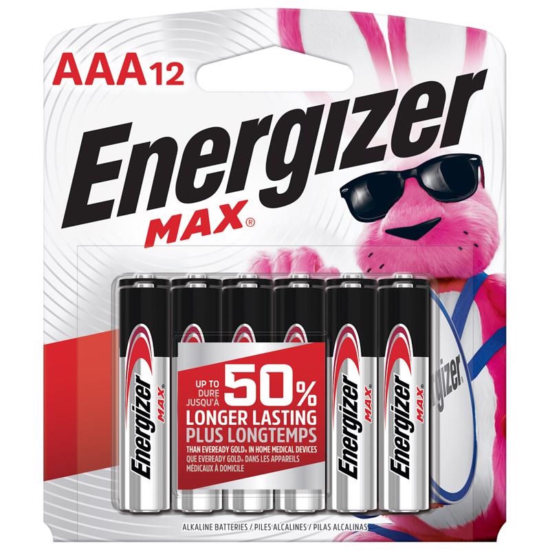 Energizer MAX Alkaline & Ultimate Lithium Batteries