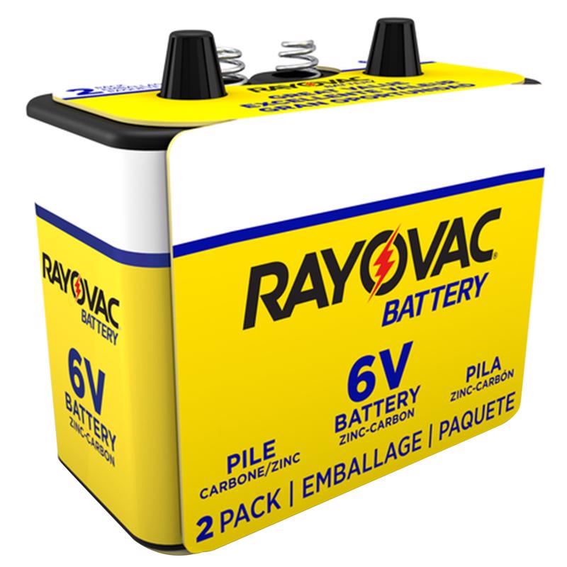 Rayovac 6V Zinc Carbon Lantern Battery