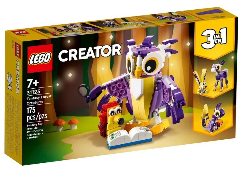 LEGO Creator 3-in-1 Fantasy Forest Creatures - 175 pc.