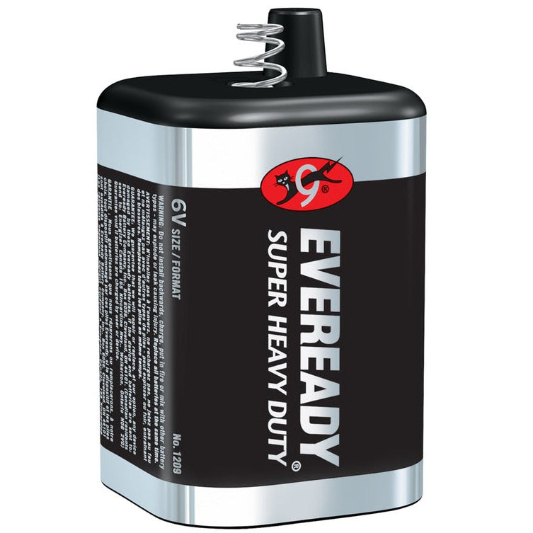 Eveready 6V Zinc Carbon Lantern Battery