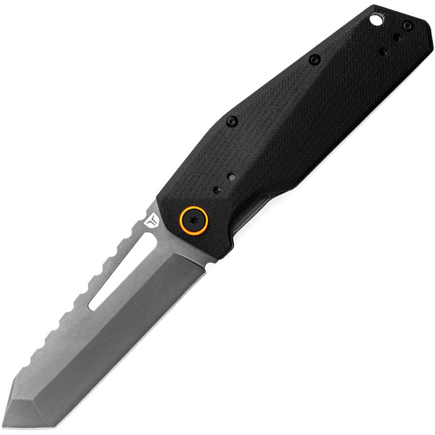 TRUE BERM Tanto Flipper Pocket Knife - 3.5"