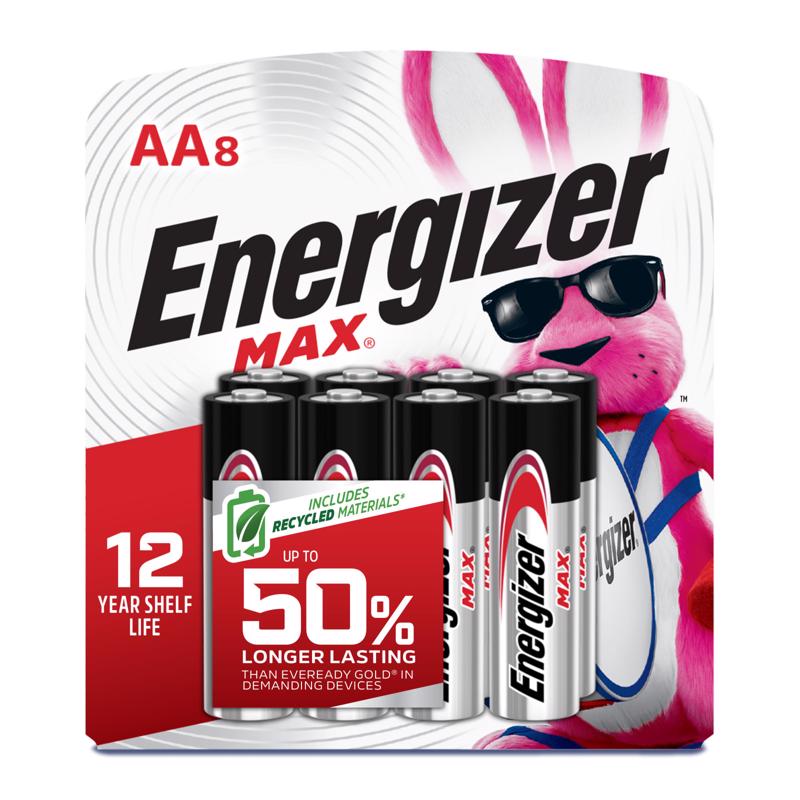 Energizer MAX Alkaline & Ultimate Lithium Batteries