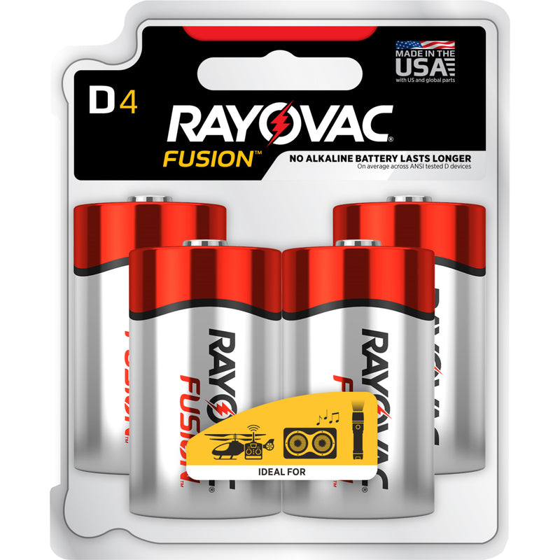 Rayovac Fusion Alkaline Batteries