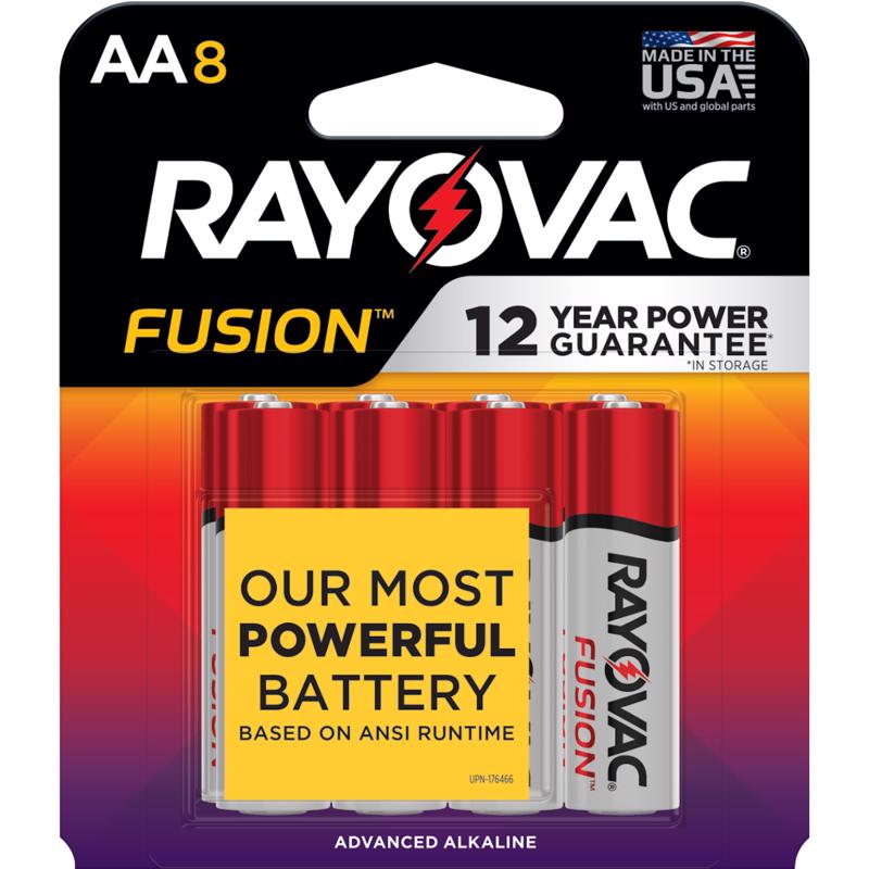 Rayovac Fusion Alkaline Batteries