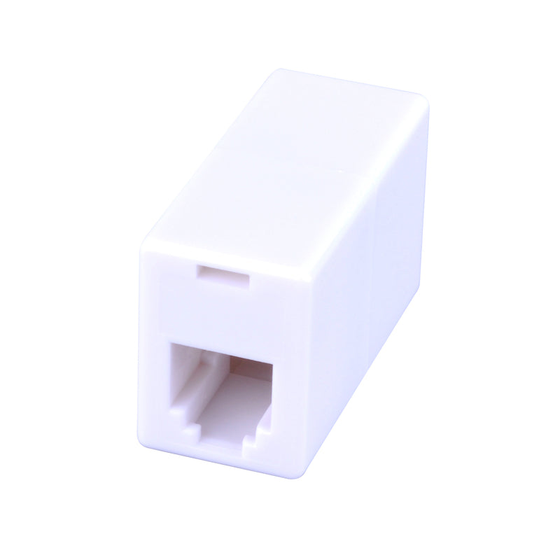 Monster Telephone In-Line Coupler - White