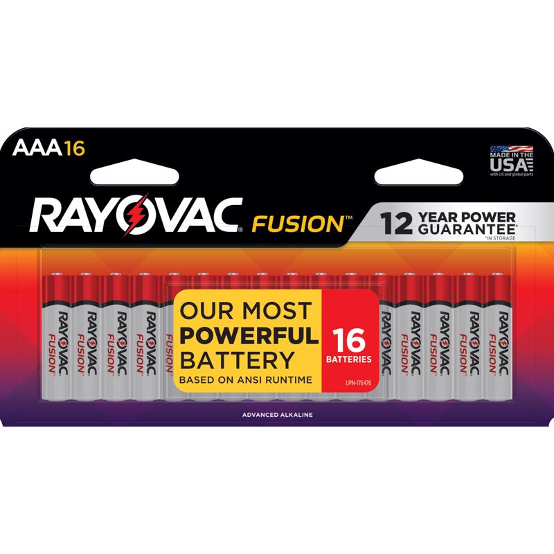 Rayovac Fusion Alkaline Batteries