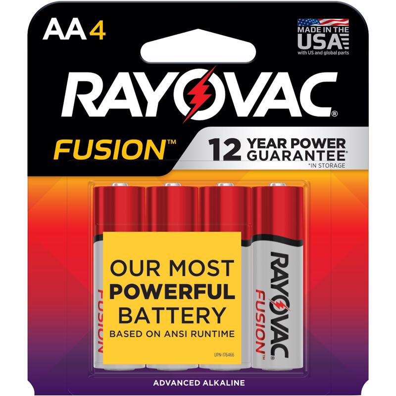 Rayovac Fusion Alkaline Batteries