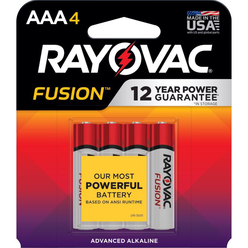 Rayovac Fusion Alkaline Batteries