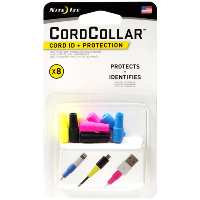 Nite Ize CordCollar Silicone Cord ID & Protection Kit - 8 pc.