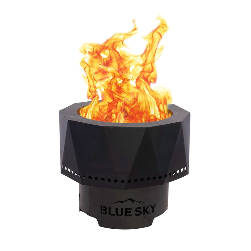 Blue Sky Round Wood Pellets Fire Pit - 15.76" x 12.5"