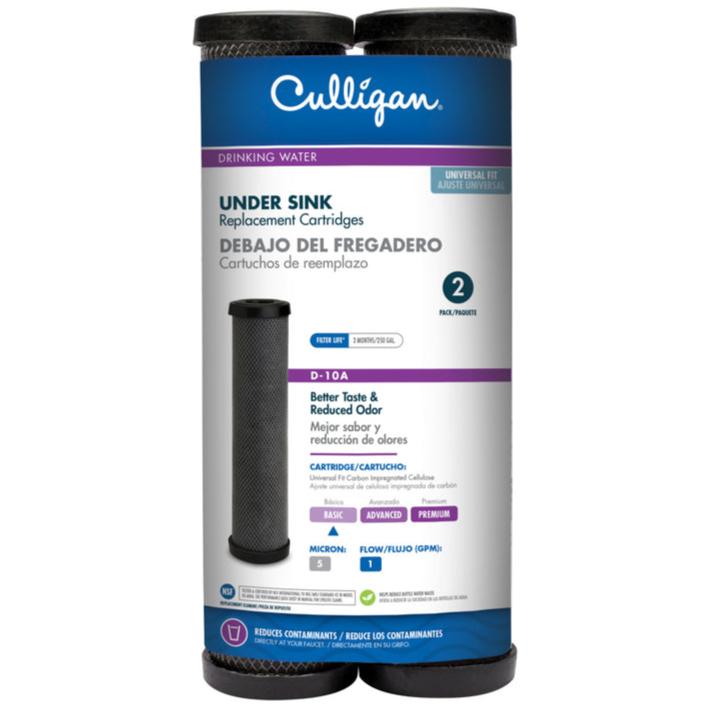 Culligan US-600A Under Sink Water Filtration System (& Cartridges)