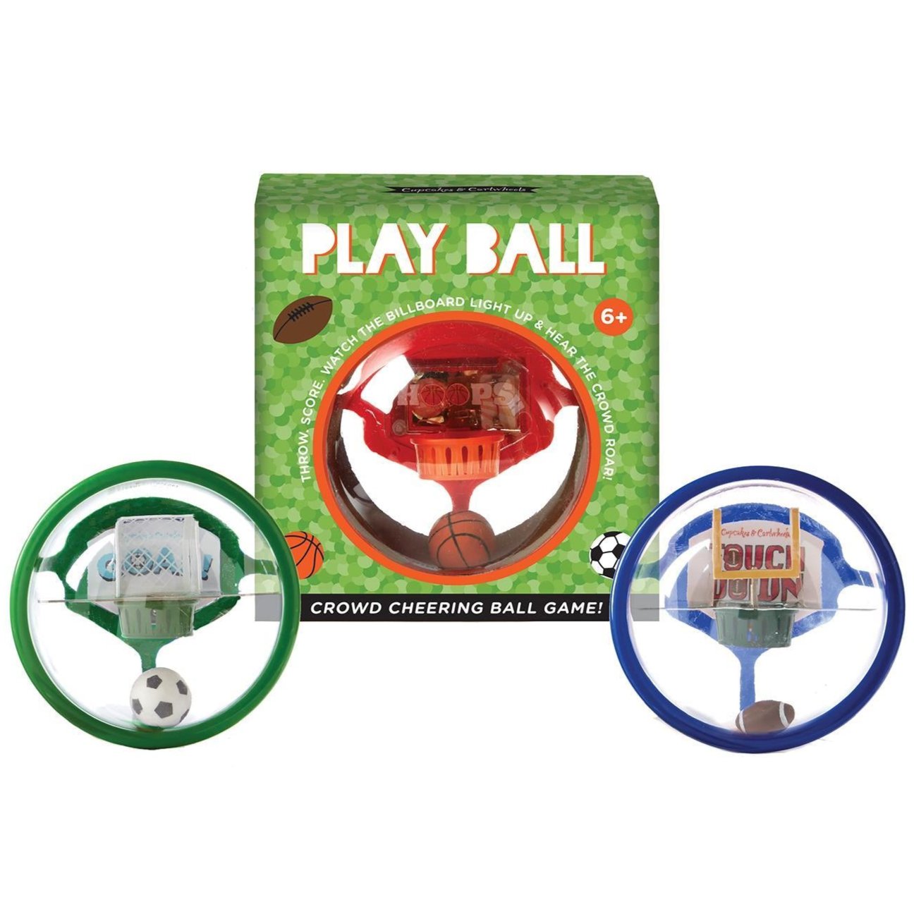 "Play Ball!" Basket Challenge Skill Game