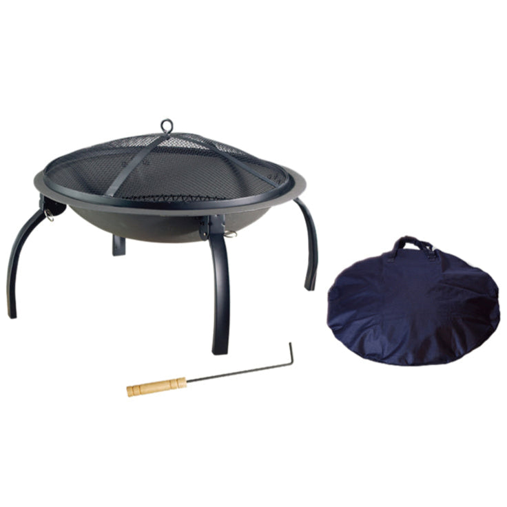 Living Accents Portable Steel Fire Pit - 34"