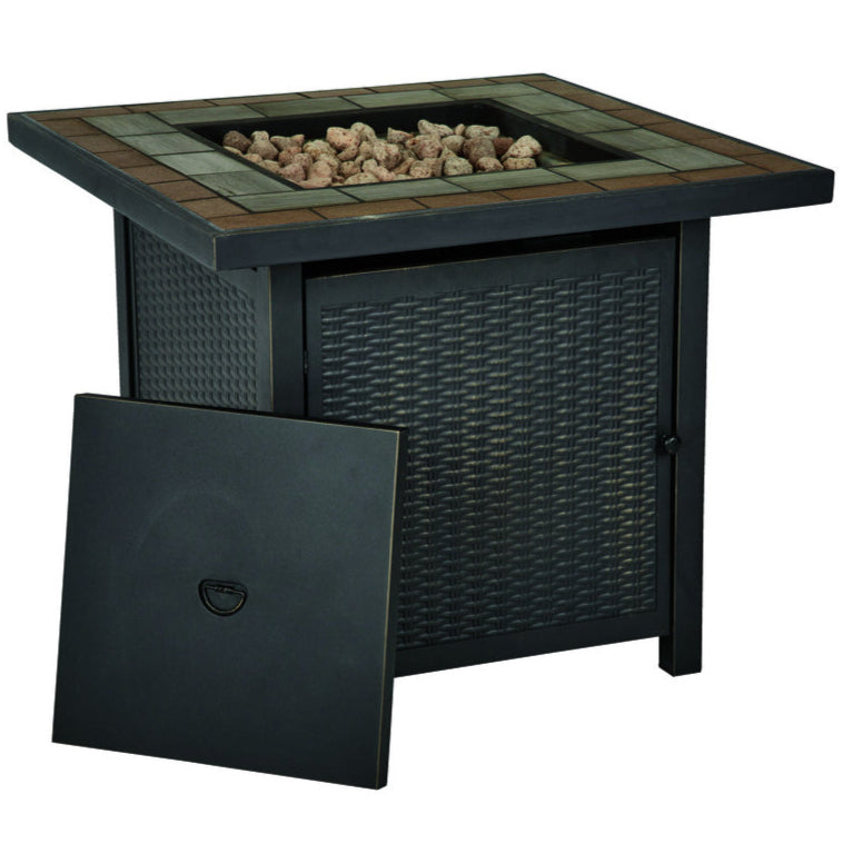 Living Accents Square Propane Fire Pit - 30"