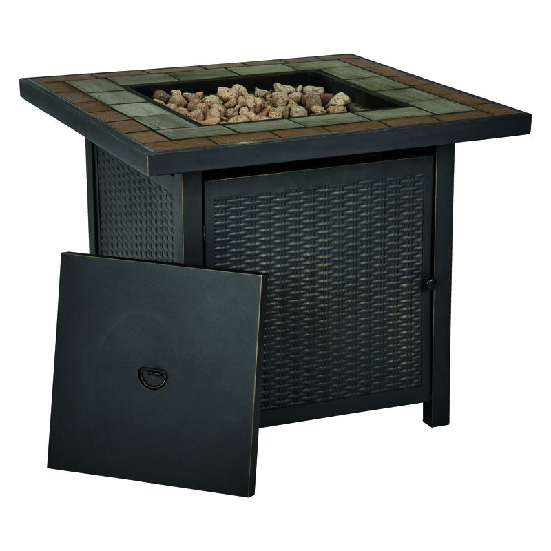 Square Propane Fire Pit - 30"